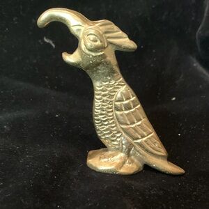 Solid Brass Parrot Bottle Opener
